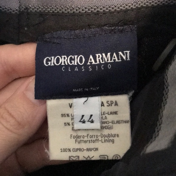 Giorgio Armani wool slacks - Picture 2 of 4